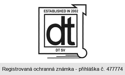 ESTABLISHED IN 2002 dt DT SV R