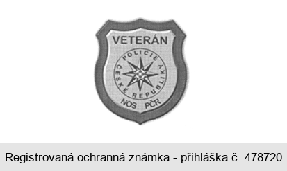 VETERÁN POLICIE ČESKÉ REPUBLIKY NOS PČR