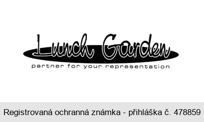 Lunch Garden partner for your representation
