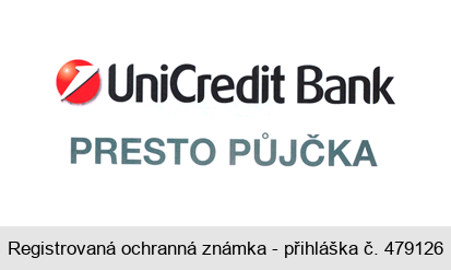 UniCredit Bank PRESTO PŮJČKA