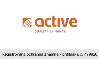 active QUALITY BY HANÁK