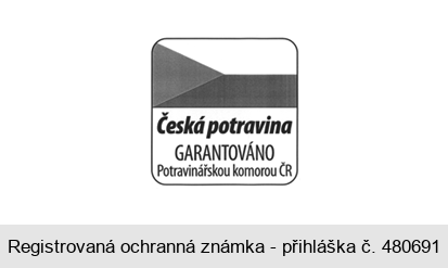 Česká potravina GARANTOVÁNO Potravinářskou komorou ČR