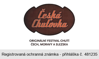Česká Chuťovka ORIGINÁLNÍ FESTIVAL CHUTÍ ČECH, MORAVY A SLEZSKA