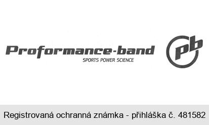 Proformance-band SPORTS POWER SCIENCE pb