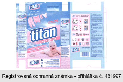 titan sensitive Pro prádlo dětí a alergiků