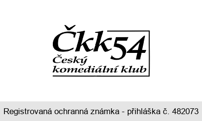 Čkk Český komediální klub 54