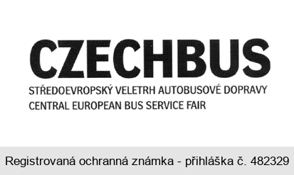 CZECHBUS STŘEDOEVROPSKÝ VELETRH AUTOBUSOVÉ DOPRAVY CENTRAL EUROPEAN BUS SERVICE FAIR