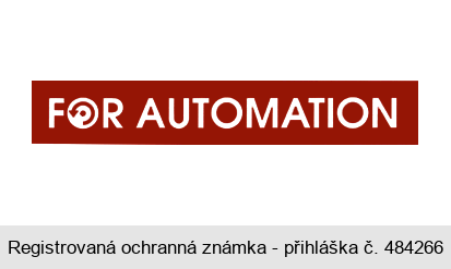 FOR AUTOMATION