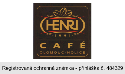 HENRI 1991 CAFÉ OLOMOUC - HOLICE