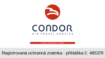 CONDOR AIR TRAVEL SERVICE YOUR WAY TO DISCOVER THE WORLD