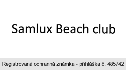 Samlux Beach club