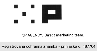 P 5P AGENCY. Direct marketing team.