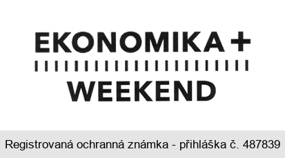 EKONOMIKA + WEEKEND