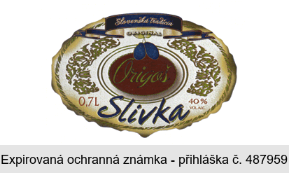 Slovenská Tradícia Origoš Slivka
