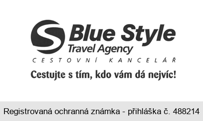 S Blue Style Travel Agency CESTOVNÍ KANCELÁŘ Cestujte s tím, kdo vám dá nejvíc!