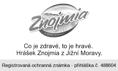 Znojmia Co je zdravé, to je hravé. Hrášek Znojmia z Jižní Moravy.