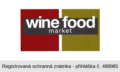 wine food market