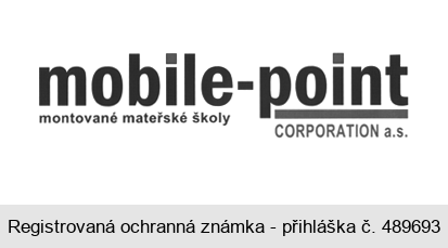 mobile-point montované mateřské školy CORPORATION a.s.