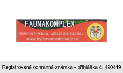 FAUNAKOMPLEX Bylinná tinktura, užívat dle návodu www.bylinneacisticicaje.cz