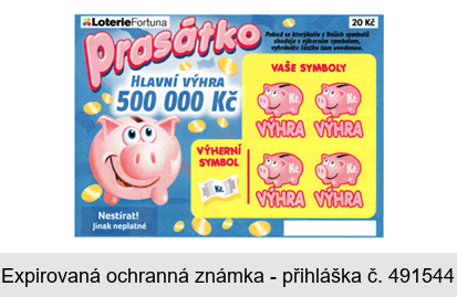 LoterieFortuna Prasátko