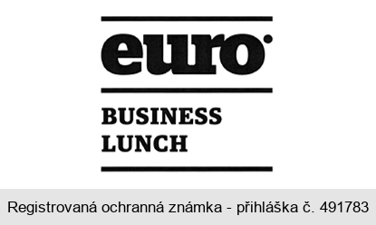 euro BUSINESS LUNCH