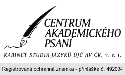CENTRUM AKADEMICKÉHO PSANÍ KABINET STUDIA JAZYKŮ ÚJČ AV ČR, v. v. i.