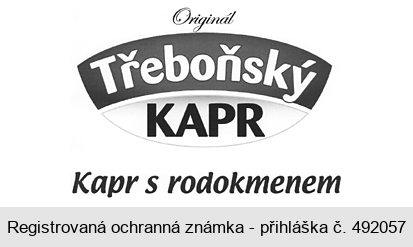 Originál Třeboňský KAPR Kapr s rodokmenem