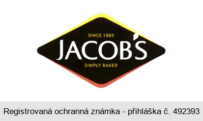 JACOB'S SINCE 1885 SIMPLY BAKED