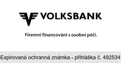 V VOLKSBANK Firemní financování s osobní péčí.
