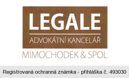 LEGALE ADVOKÁTNÍ KANCELÁŘ MIMOCHODEK & SPOL