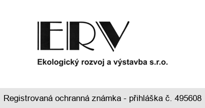 ERV Ekologický rozvoj a výstavba s.r.o.