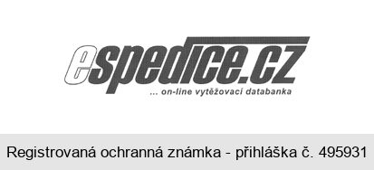 espedice.cz ... on-line vytěžovací databanka