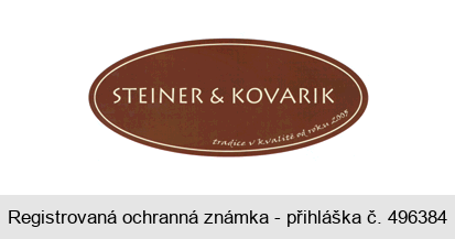 STEINER & KOVARIK tradice v kvalitě od roku 2005