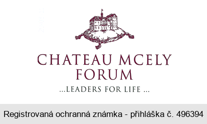 CHATEU MCELY FORUM ... LEADERS FOR LIFE ...