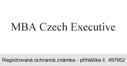 MBA Czech Executive