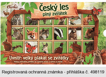 Carla Český les plný zvířátek