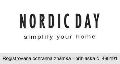 NORDIC DAY simplify your home