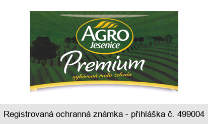 AGRO Jesenice Premium výběrová řada zelenin