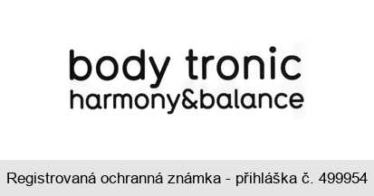body tronic harmony&balance