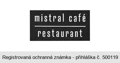 mistral café restaurant