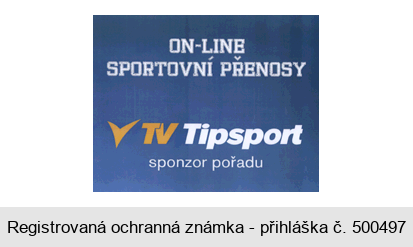 ON-LINE SPORTOVNÍ PŘENOSY TV Tipsport sponzor pořadu