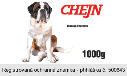 CHEJN Masová konzerva 1000g