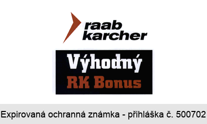 raab karcher Výhodný RK Bonus