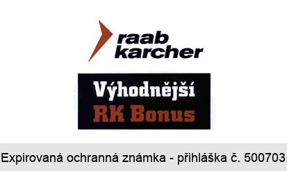 raab karcher Výhodnější RK Bonus