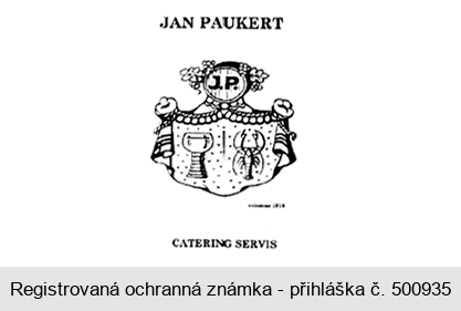 JAN PAUKERT CATERING SERVIS J.P. založeno 1916
