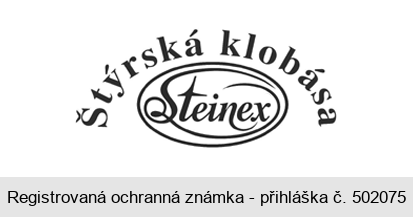 Štýrská klobása Steinex