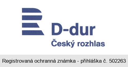 R D-dur Český rozhlas