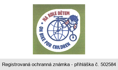 NA KOLE DĚTEM ON BIKE FOR CHILDREN