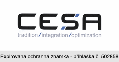 CESA tradition/integration/optimization