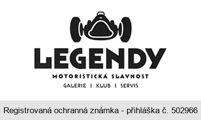 LEGENDY MOTORISTICKÁ SLAVNOST GALERIE KLUB SERVIS